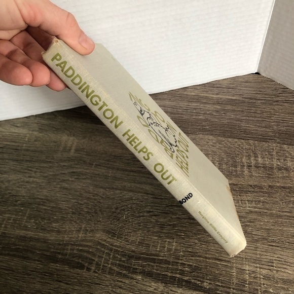 1960 Paddington Helps Out Hardcover Book - Picture 2 of 9